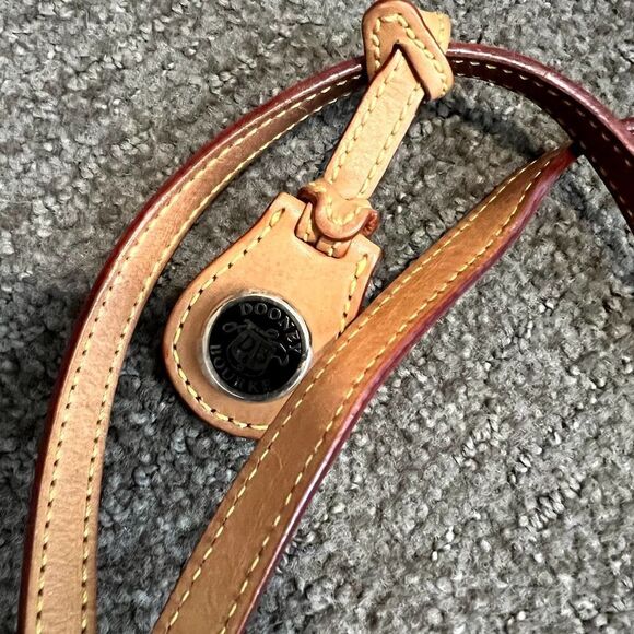 Dooney & Bourke All Over Signature Print Mini Shoulder Bag Y2K - Picture 4 of 14